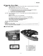 Предварительный просмотр 3 страницы Panasonic RXED77 - RADIO CASSETTE W/CD Service Manual