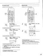 Preview for 13 page of Panasonic RXED90 - RADIO CASSETTE W/CD Operating Instructions Manual