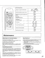 Preview for 37 page of Panasonic RXED90 - RADIO CASSETTE W/CD Operating Instructions Manual