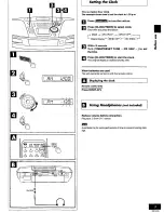 Предварительный просмотр 9 страницы Panasonic RXES20 - RADIO CASSETTE W/CD Operating Instructions Manual