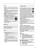 Предварительный просмотр 3 страницы Panasonic RXFS470 - RADIO CASSETTE-LOW Operating Instructions Manual