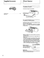 Предварительный просмотр 4 страницы Panasonic RXFS470 - RADIO CASSETTE-LOW Operating Instructions Manual