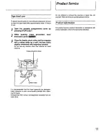 Предварительный просмотр 11 страницы Panasonic RXFS470 - RADIO CASSETTE-LOW Operating Instructions Manual