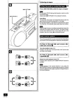 Предварительный просмотр 8 страницы Panasonic RXFS470A - RADIO CASSETTE-LOW P Operating Instructions Manual