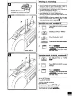 Предварительный просмотр 9 страницы Panasonic RXFS470A - RADIO CASSETTE-LOW P Operating Instructions Manual