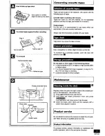 Предварительный просмотр 11 страницы Panasonic RXFS470A - RADIO CASSETTE-LOW P Operating Instructions Manual