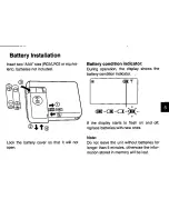 Preview for 5 page of Panasonic RY-P1000 Operating Instructions Manual