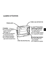 Preview for 4 page of Panasonic RY-P500 Operating Instructions Manual