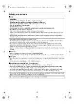 Preview for 2 page of Panasonic RZ-NJ320 Operating Instructions Manual