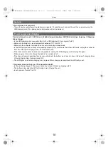 Preview for 16 page of Panasonic RZ-NJ320 Operating Instructions Manual