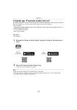 Предварительный просмотр 13 страницы Panasonic RZ-S300W Operating Instructions Manual