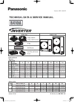Preview for 1 page of Panasonic S-100PF1E5A Service Manual