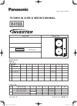 Preview for 1 page of Panasonic S-100PK1E5A Technical Data & Service Manual