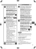 Предварительный просмотр 27 страницы Panasonic S-100PU2E5A Operating Instructions Manual