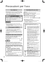 Предварительный просмотр 28 страницы Panasonic S-100PU2E5A Operating Instructions Manual