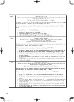 Предварительный просмотр 74 страницы Panasonic S-100PU2E5A Operating Instructions Manual