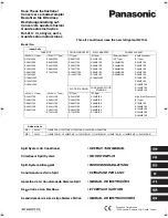 Предварительный просмотр 1 страницы Panasonic S-106ME1E5 Instruction Manual