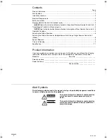 Предварительный просмотр 2 страницы Panasonic S-106ME1E5 Instruction Manual