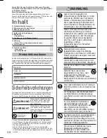 Предварительный просмотр 38 страницы Panasonic S-125MW1E5 Operating Instructions Manual