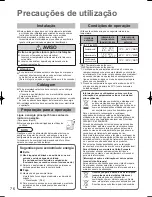 Предварительный просмотр 76 страницы Panasonic S-125MW1E5 Operating Instructions Manual