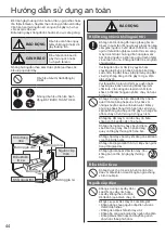 Preview for 44 page of Panasonic S-1821PU3H Operating Instructions Manual