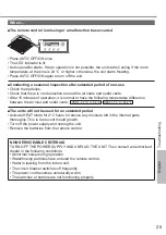 Предварительный просмотр 25 страницы Panasonic S-18PU3HB Operating Instructions Manual