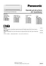 Panasonic S-22MK2E5A Operating Instructions Manual preview