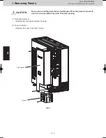 Предварительный просмотр 68 страницы Panasonic S-22ML1E5 Service Manual & Test Run Service Manual