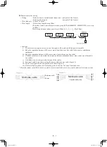 Preview for 15 page of Panasonic S-250WX2E5 Test Run Manual