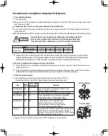 Preview for 4 page of Panasonic : S-26PU1U6 Installation Instructions Manual