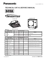 Preview for 1 page of Panasonic : S-26PU1U6 Technical Data & Service Manual