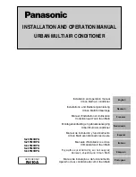 Panasonic S-32YM3HPQ Installation And Operation Manual preview