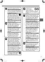 Предварительный просмотр 7 страницы Panasonic S-3650PF3E Operating Instructions Manual