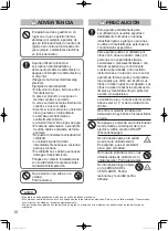 Предварительный просмотр 12 страницы Panasonic S-3650PF3E Operating Instructions Manual