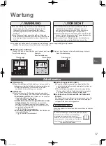 Предварительный просмотр 17 страницы Panasonic S-3650PF3E Operating Instructions Manual