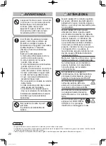 Предварительный просмотр 20 страницы Panasonic S-3650PF3E Operating Instructions Manual