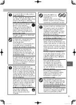 Предварительный просмотр 31 страницы Panasonic S-3650PF3E Operating Instructions Manual