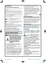 Preview for 2 page of Panasonic S-36MU1E5A Installation Instructions Manual