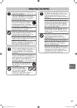 Предварительный просмотр 43 страницы Panasonic S-36PN1E5B Operating Instructions Manual