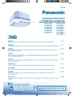 Предварительный просмотр 1 страницы Panasonic S-36YA1E5 Operating Instructions Manual