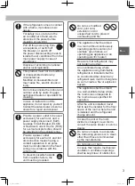 Предварительный просмотр 3 страницы Panasonic S-M20PY3E Operating Instructions Manual