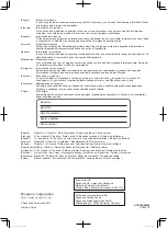 Предварительный просмотр 8 страницы Panasonic S-M20PY3E Operating Instructions Manual