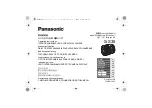 Предварительный просмотр 1 страницы Panasonic S-S35 Operating Instructions Manual