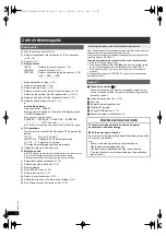 Preview for 4 page of Panasonic S-XH50 Operating Instructions Manual