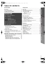 Preview for 5 page of Panasonic S-XH50 Operating Instructions Manual