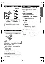 Preview for 9 page of Panasonic S-XH50 Operating Instructions Manual