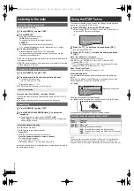 Preview for 10 page of Panasonic S-XH50 Operating Instructions Manual