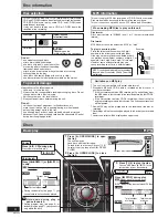 Preview for 6 page of Panasonic SA-AK230 Operating Instructions Manual