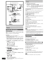 Preview for 12 page of Panasonic SA-AK230 Operating Instructions Manual
