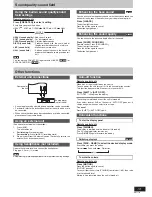 Preview for 13 page of Panasonic SA-AK230 Operating Instructions Manual